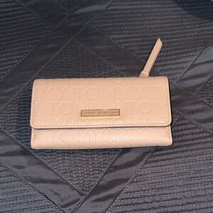 Tommy Hilfiger blush pink Embossed Wallet